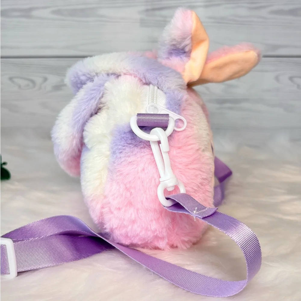 Pastel Labubu‎ Plush Crossbody Bag